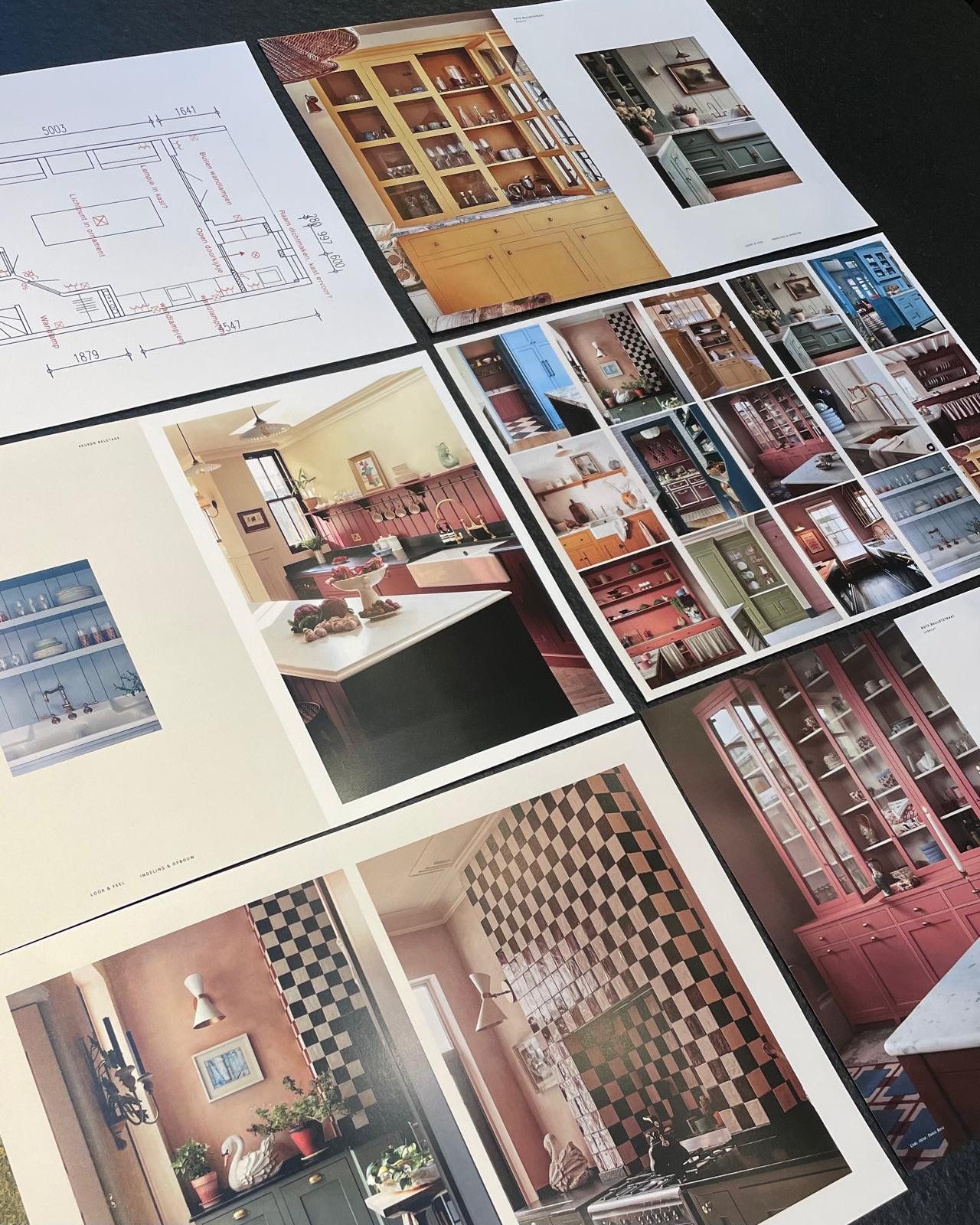 Moodboards en presentatie